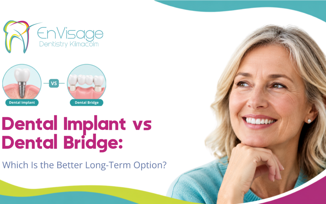 Kilmacolm Dental Implant vs Dental Bridge Which Is the Better Long-Term Option