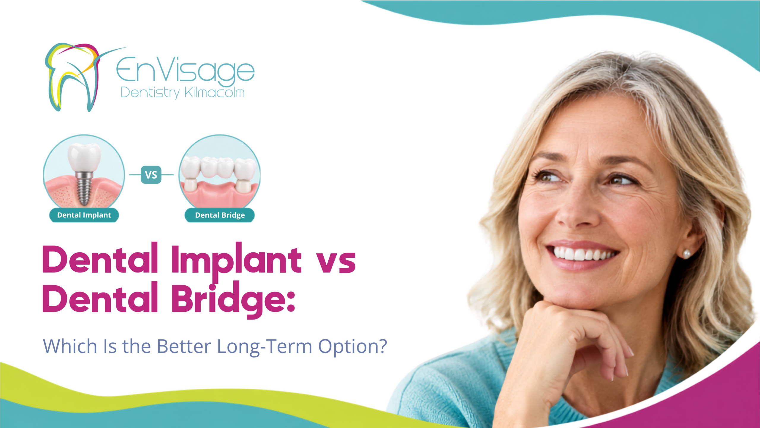 Kilmacolm Dental Implant vs Dental Bridge Which Is the Better Long-Term Option